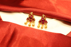 Mango Designed Gold Plated stud SAS296-1084