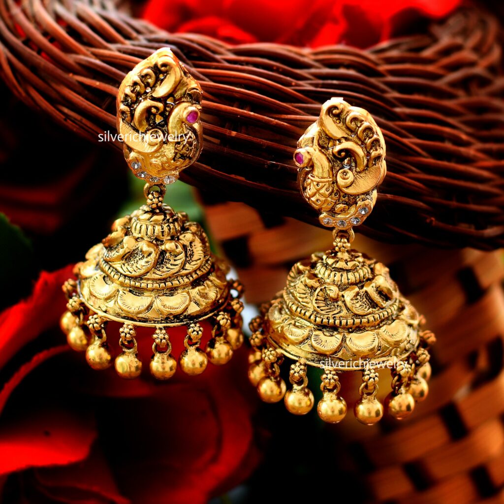 Buy Authentic Earrings LV Blooming Italy/plated Gold Online in India 